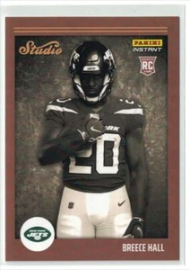 2022 Panini Instant Studio RC Breece Hall PR=911 New York Jets - Picture 1 of 2