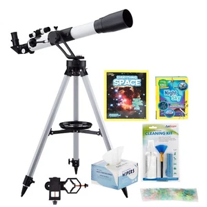 Kids Telescope Star Seeker Series with 35X-350X 700x60mm Telescope Kit 5 - Picture 1 of 10