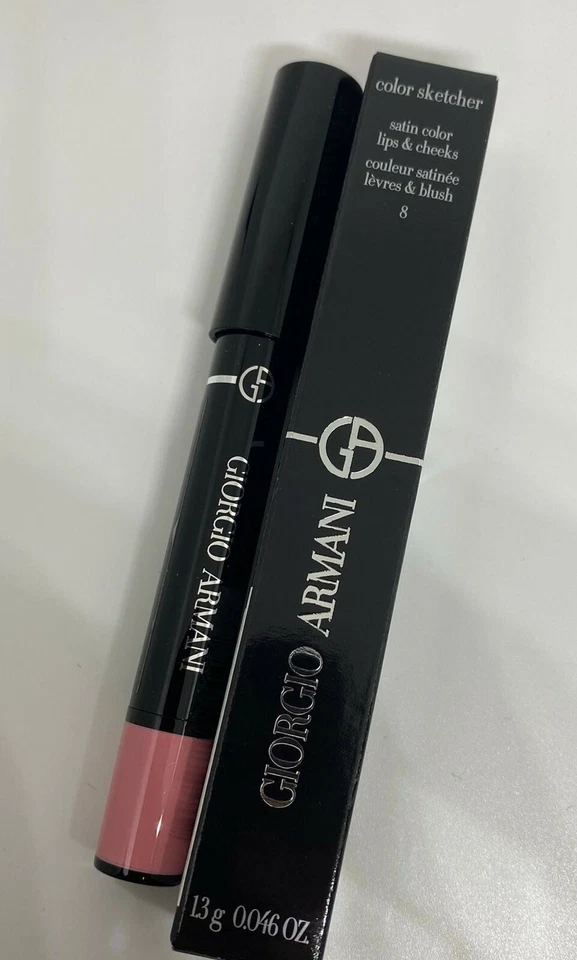 Giorgio Armani Farbskizzierer satinfarbene Lippen & Wangen SCHATON: #8 süß