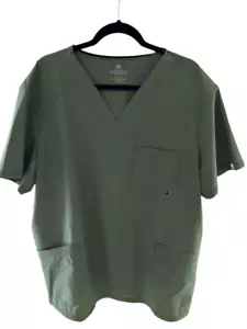 Cherokee Scrubs Infinity Men V Neck Top Olve Green:  Size XL - Picture 1 of 2
