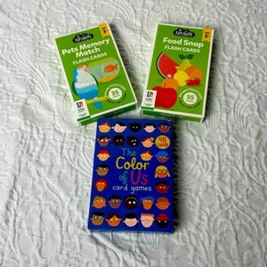 Lot ofFlash Cards Pets & Food memory Match & Color of US cards. New in packaging - Picture 1 of 2