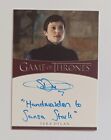 Game of Thrones SARA DYLAN Autographe BERNADETTE INSCRIPTION Auto