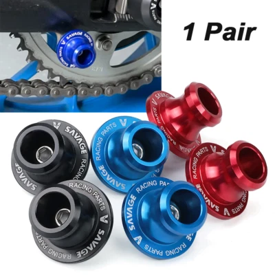 Tornillo deslizante carretes basculantes de eje trasero para SUZUKI GSXR 125 150 600 750 1000/R Foto 1 de 4