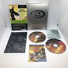 Halo 2 Limited Collector's Edition Original Xbox Steel Booklet Complete Tested