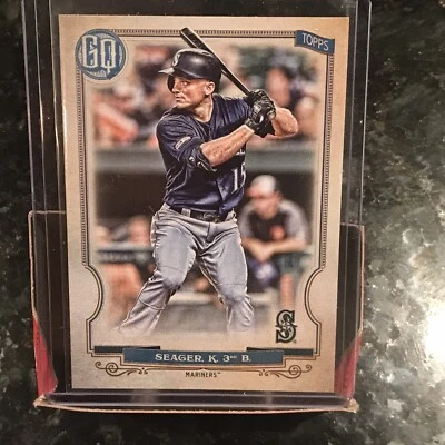 2020 Gypsy Queen Kyle Seger Bubble Gum Bazooka back Seattle Mariners SP - Image 1 of 2