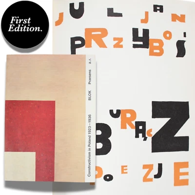 Constructivism Art Avant Garde Poland 1923-1936 Museum Catalog Typography Modern - Image 1 of 4