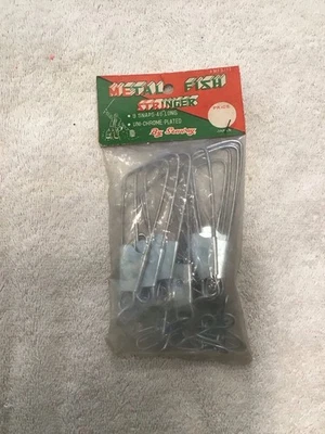 Vintage NOS New SeaWay Metal Fish Stringer 46” Long - image 1 of 2