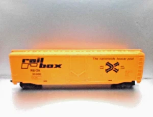 HO Scale Railbox RB OX 10000 Boxcar The nationwide boxcar pool Used - Picture 1 of 15