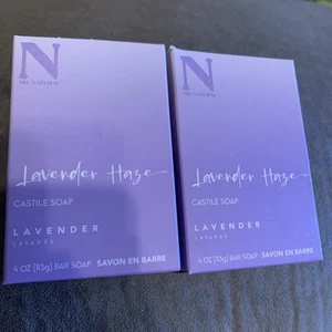 2 Riegel - DR Natural's LAVENDER HAZE Kastilienseife je 4 Unzen komplett ohne natürliche Farbstoffe - Bild 1 von 2
