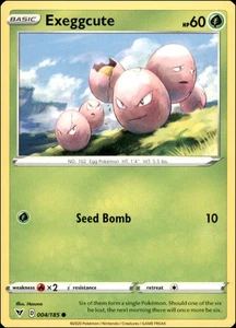 Pokemon - 2X Exeggcute #004/185 - SWSH04: Vivid Voltage Common - Bild 1 von 2