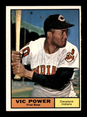 1961 Topps #255 Vic Power excelente/excelente+ X3514491 Foto 1 de 3