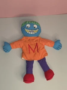 The Letter People Abrams Puppet Mr. M Munching Mouth Pre-K Elem Alphabet - Picture 1 of 7