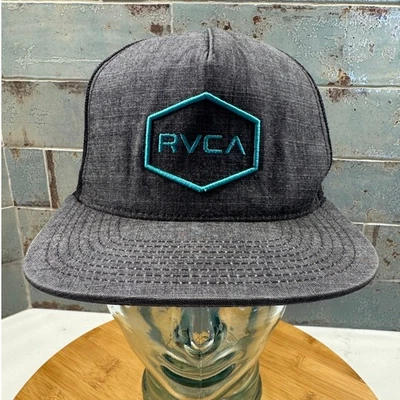 Gorra de camionero RVCA Mid Fit Flat Bill Foto 1 de 4
