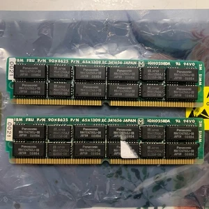 2x2mb (4mb Total) IBM PS/2 FPM 72 Pin Ram P/N 90x8625 P/N 65x1309 Matched Pair - Picture 1 of 2