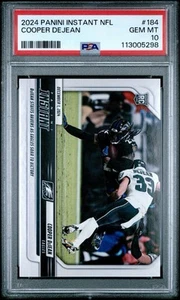 COOPER DEJEAN RC Panini Instant #184 ROOKIE DERRICK HENRY TACKLE PSA 10 Gem Mint - Picture 1 of 2