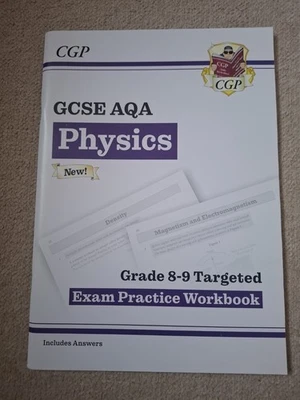 GCSE Physics AQA Workbook Grade 8-9 Targeted Exam Practice, CGP Books - Image 1 of 4