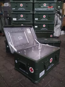 Zarges A5 BW Transportbox Aufbewahrungskiste 60x40x25 Box Nato Kiste A10 A20 Bun - Bild 1 von 5