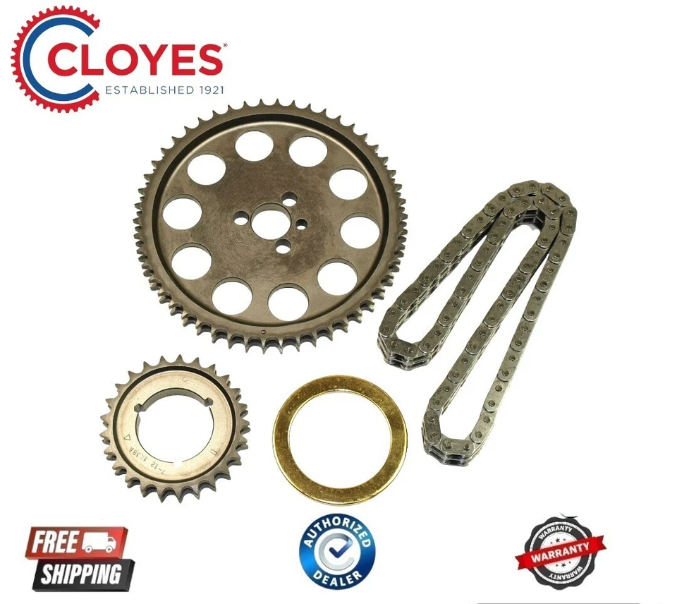 Juego de engranajes de distribución de motor Cloyes 9-3610WX3 para Chevrolet Nova 69-71 Foto 1 de 1