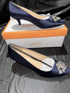 SCARPA ELEGANTE DONNA FOOTSELF DUNION BRIOCHE - BLU NAVY - TAGLIA 7,5M - Foto 1 di 9