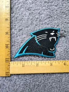 1 CAROLINA PANTHERS NFL FOOTBALL IRON ON  PATCH Free shipping - Picture 1 of 2