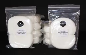 PVA  Micro Mesh 20 Metres 15mm 25MM or 37MM Fast Melt Bulk Refill Bait Bags - Picture 1 of 4