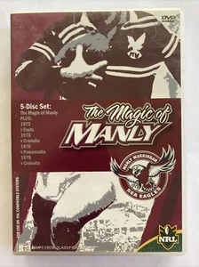 DVD - THE MAGIC OF MANLY - Region FREE - Rugby league NRL - Picture 1 of 2