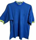 Vintage 1990s Club Sportswear Blue Sz XL T-shirt Cotton USA Made