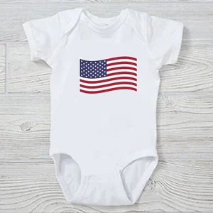 Mono bebé bandera americana ENVÍO GRATUITO - Imagen 1 de 2