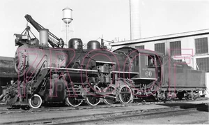 Great Western (GW) Engine 60 at Loveland, CO in 1956 - 8x10 Photo - Picture 1 of 1
