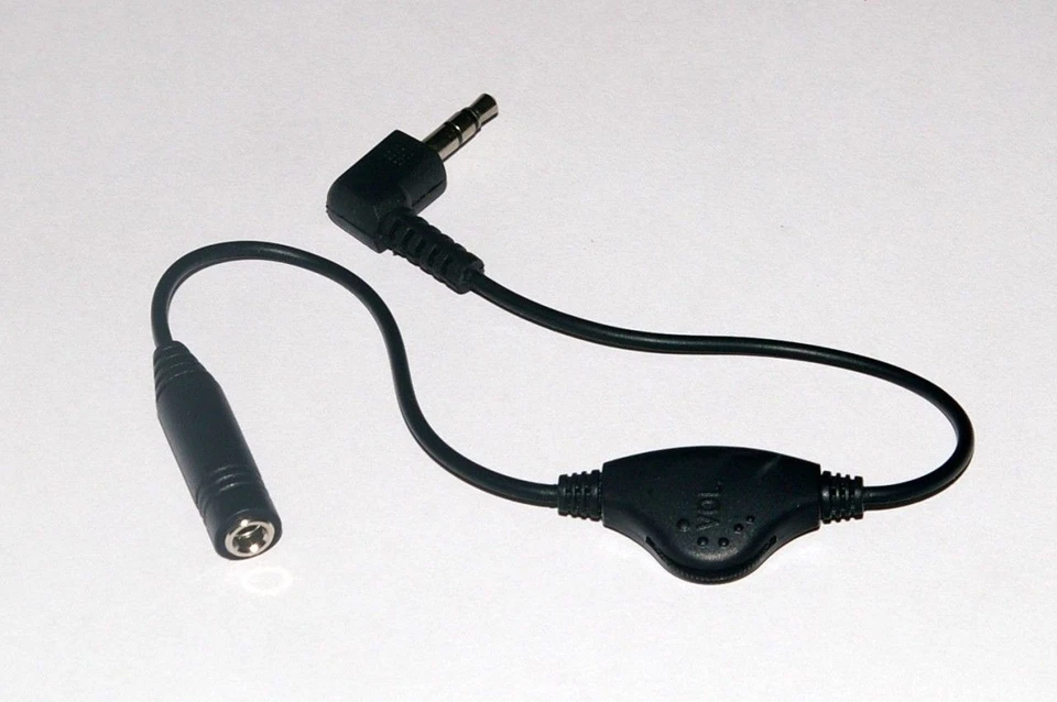 Headphone / Earphone In-Line Volume Control Cable 27cm - Image 1 of 1