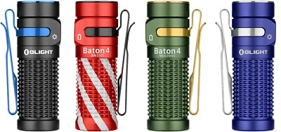 Olight Baton 4 Powerful EDC Rechargeable Flashlight 1300 Lum, 170 Meters - Image 1 of 4
