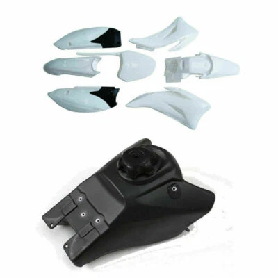 KIT GUARDABARROS PLÁSTICO + DEPÓSITO COMBUSTIBLE PARA YAMAHA TTR110E TTR 110cc 140cc Dirt Pit bike Foto 1 de 4