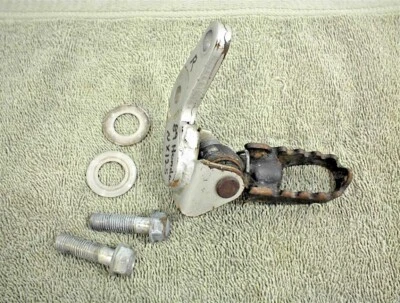 HONDA NX125 1988 1989 1990 ESTRIBO LH NX 125 Dirt Bike estribo lado izquierdo Foto 1 de 4