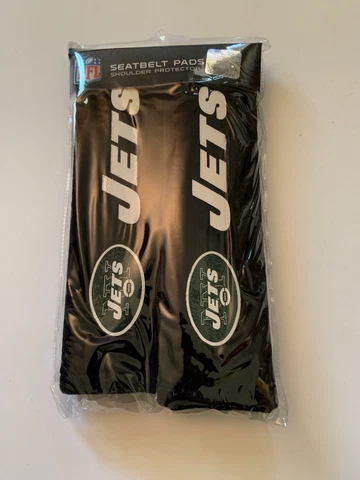 NFL New York JetsSeat Belt Pads Velour Pair by Fremont Die Cover