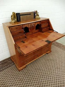 Sekretär Biedermeier Kirsche Handpoliert - Bild 1 von 8