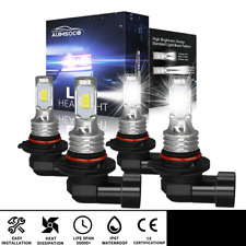 White LED Headlights lights Bulbs For Chevy Silverado 1500 2500HD 3500 1999-2002