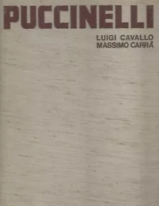 Puccinelli by Cavallo & Carra 1971 hc ~ American sculptor 77 plates ~ sculpture - Picture 1 of 1