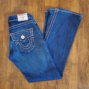 True Religion Joey Big T Womens Sz 26 Denim Blue Jeans
