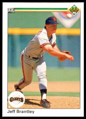 1990 Upper Deck #358 Jeff Brantley San Francisco Giants - Image 1 of 2