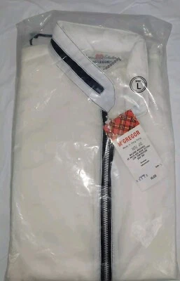 Jaqueta corta-vento vintage McGregor International Collection Tote Jac grande NOVA - Imagem 1 de 4