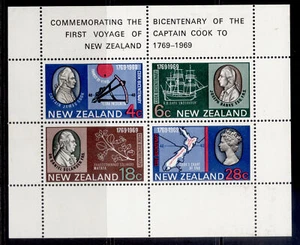 NEW ZEALAND QEII SG MS910, 1969 mini sheet no's 806/909, NH MINT. Cat £14. - Picture 1 of 1