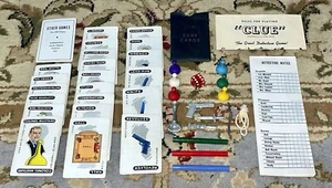 Vintage 1949-50 Clue Game Parker Brothers Replacement Pieces Cards Instructions - Picture 1 of 1