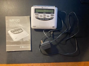 TESTED AND WORKING MIDLAND WEATHER MONITOR W/HAZARDS WR-100 Public Alert used - Picture 1 of 10