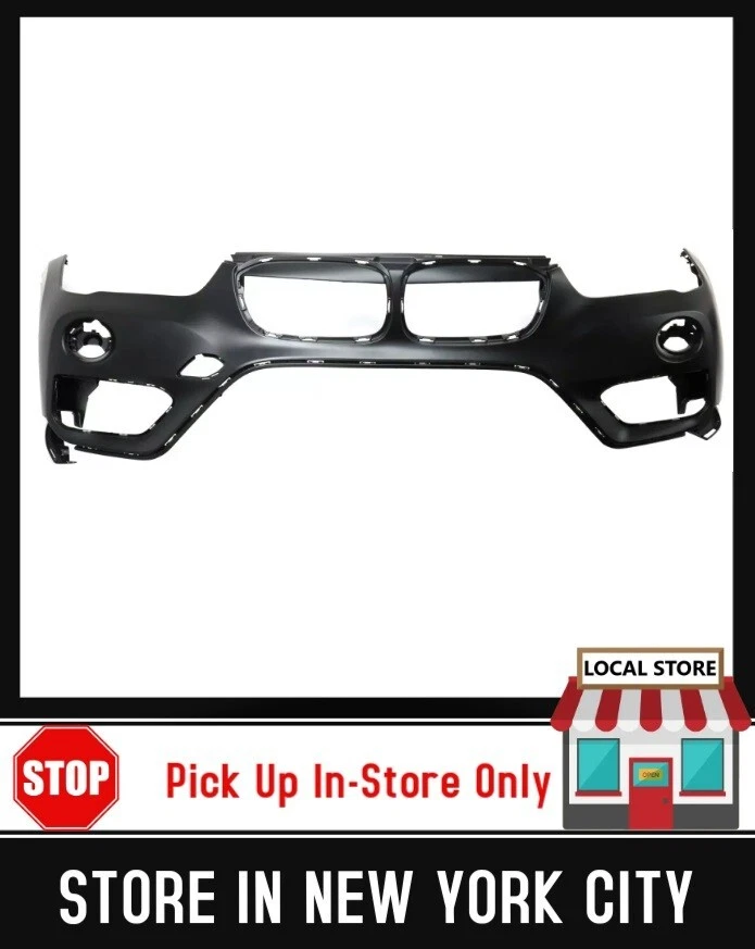 ✅ Front Upper Bumper Cover for 2016-2019 BMW X1 w/ Park Sensors BM1014101 Foto 1 de 4