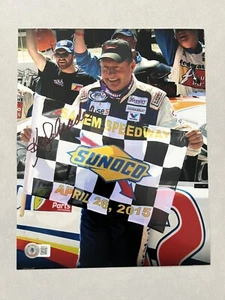 Ken Schrader autographed signed 8x10 photo Beckett BAS COA NASCAR Daytona Racing - Picture 1 of 1