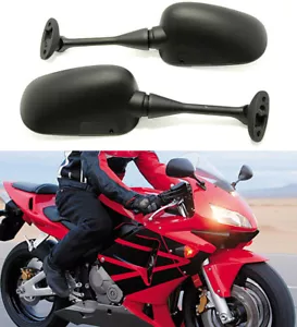 For HONDA VFR 800 VFR800 V-TEC 2002-2008 VFR800Fi Motorcycle Rear View Mirrors - Picture 1 of 11