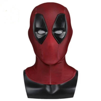 Deadpool 3 Wade Wilson Cosplay Mask Movie Replica Helmet Halloween Costumes Prop - Image 1 of 4