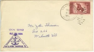 1954 Centerport Long Island New York Local Post stamp - Picture 1 of 1