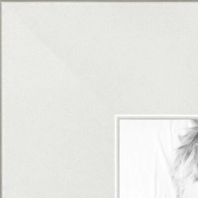 ArtToFrames Custom Picture Poster Frame Satin White 1.25" Wide - Image 1 of 4