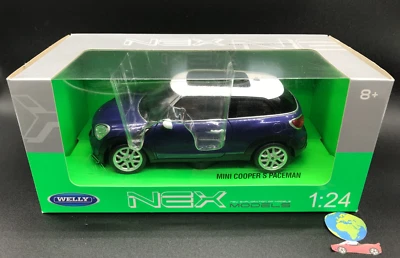 Welly Mini Cooper S Paceman, automodello scala 1:24, vintage (1588) - Immagine 1 di 4
